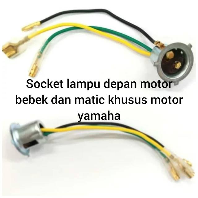 Piting Lampu Dudukan Bolham Lampu Depan Motor Bebek Matic Yamaha Shopee Indonesia