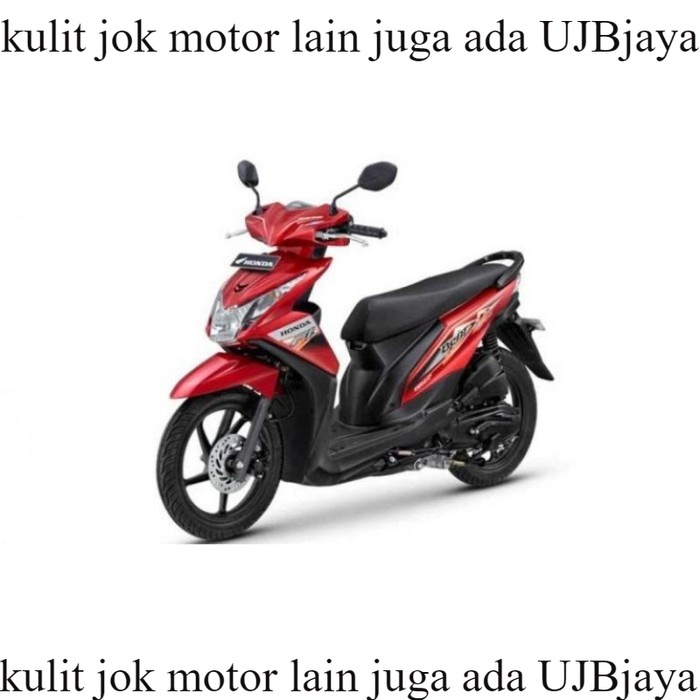 Sarung Jok Motor Beat Fi Original / BAHAN ORI Kulit Jok Motor Beat Fi S16