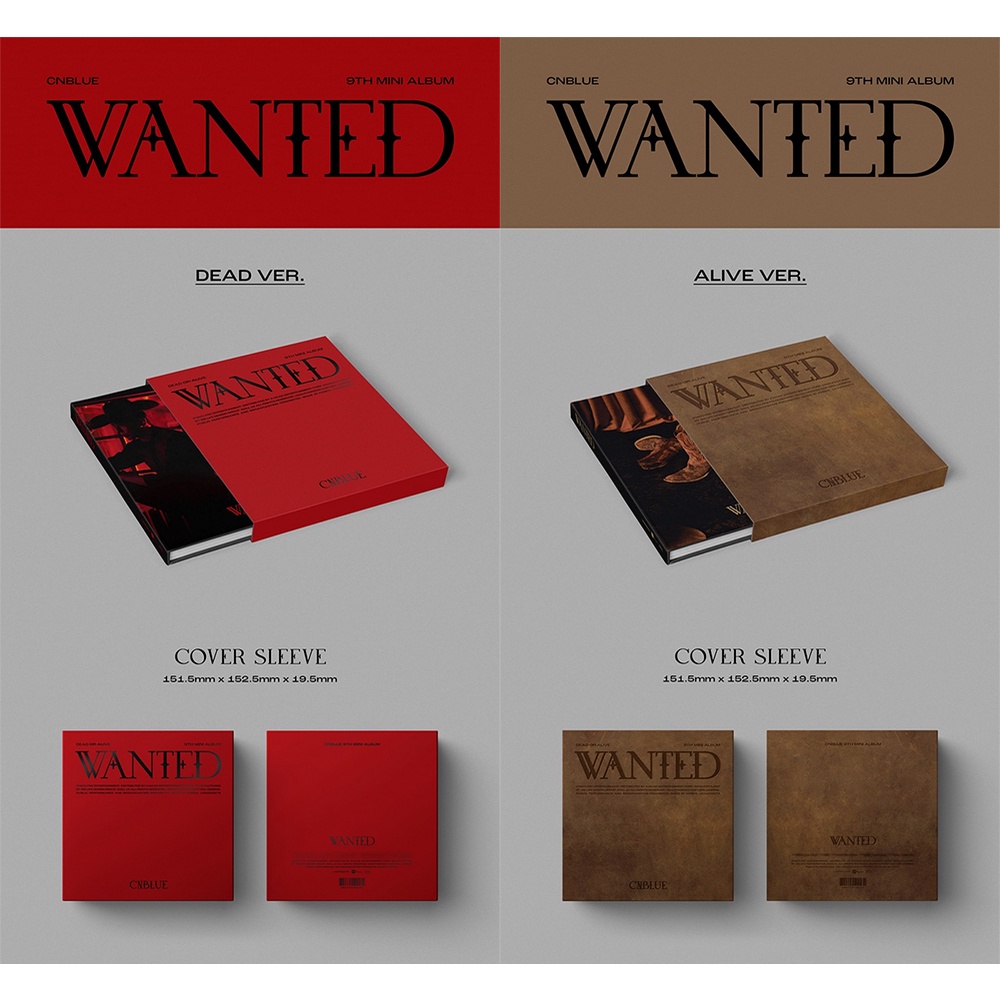 CNBLUE - 9th Mini Album WANTED