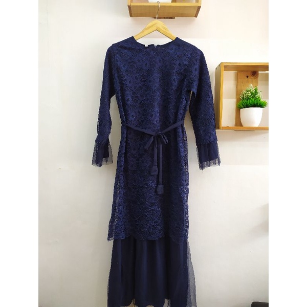 gamis wanita/dress wanita/dress brukat premium murah/dress brukat muslimah/gamis kondangan muslimah