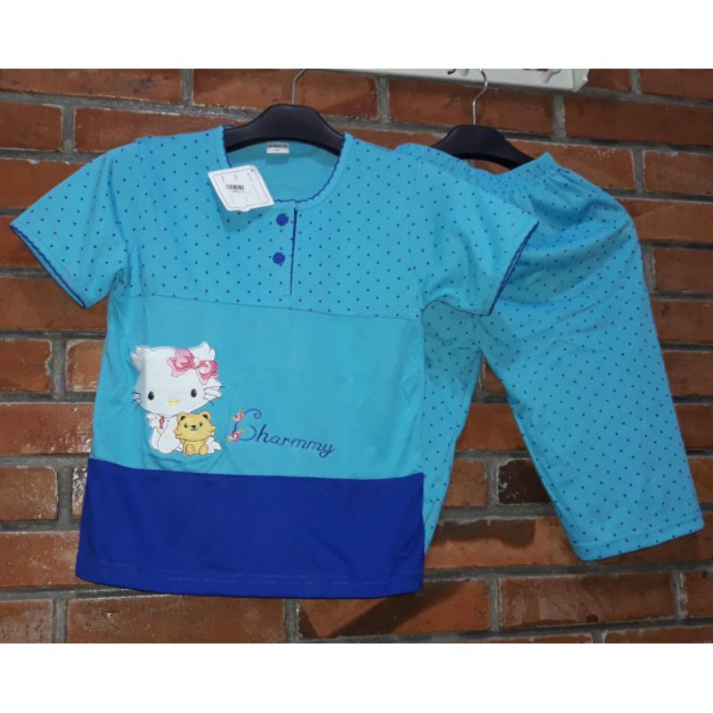 Babydoll anak amro lengan pendek