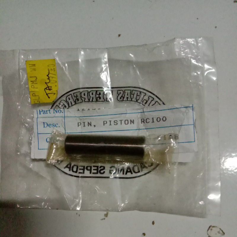 Pen/Pin Piston Seher RC 100 RC100 TORNADO