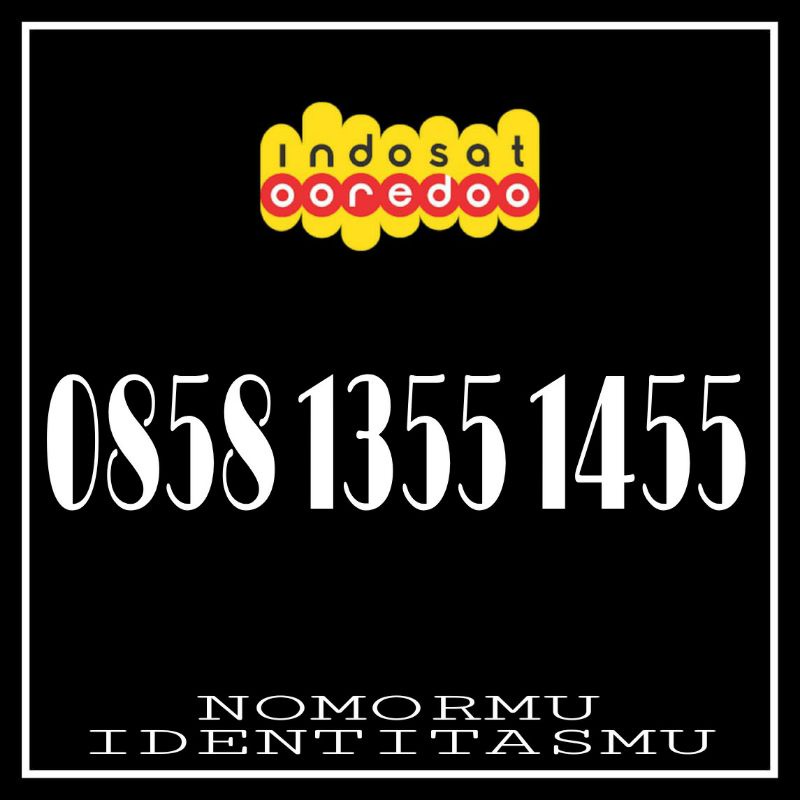 NOMOR CANTIK INDOSAT UNIK RAPIH 1355 1455