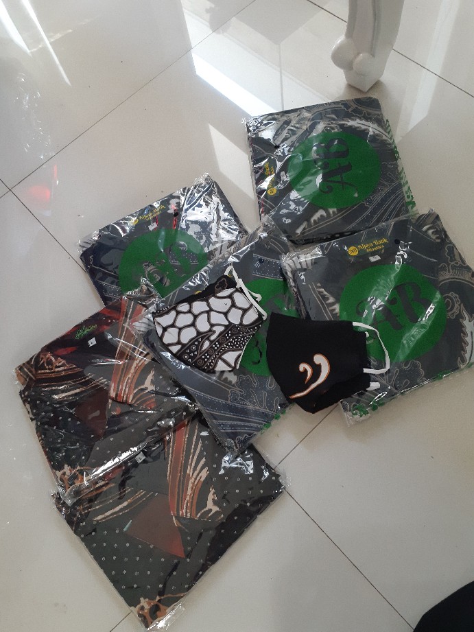 Peksi# Kemeja Batik Pria Eksklusif Asli Batik Solo Warna Biru Navy Batik Kondangan Formal Ori By Al