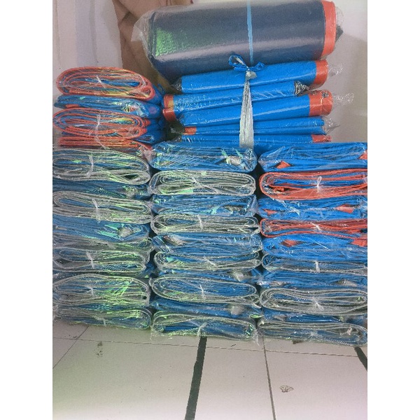 TERPAL PLASTIK / TERPAL TENDA A8 UKURAN 6X8 METER