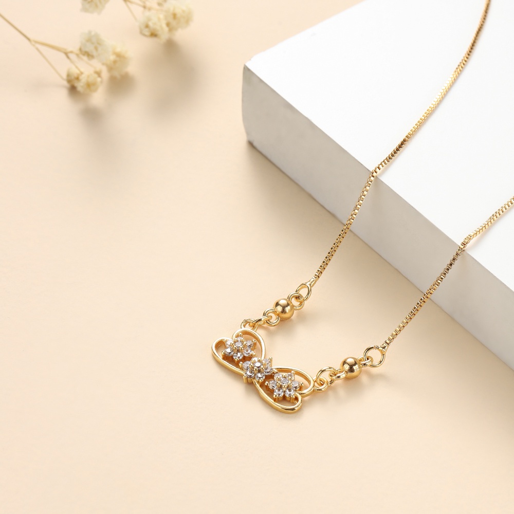 ✨COD Kalung Wanita Terbaru Termurah Titanium Asli Kalung Korean Style-D004