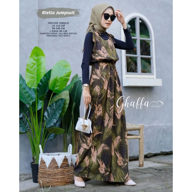 rielta jumpsuit rayon viscose by ghaffa label