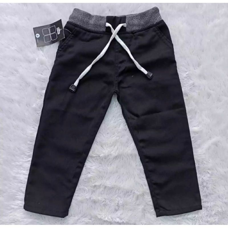 ]Celana Panjang Anak Laki Laki Usia  (2-11 Tahun) Bahan katun twill combat Stretch Melar Elastis