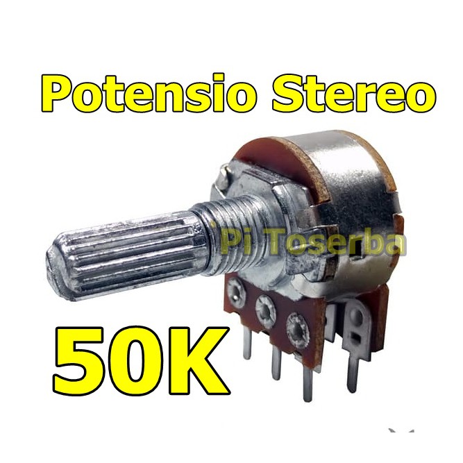 Potensio Stereo 50K Potensiometer