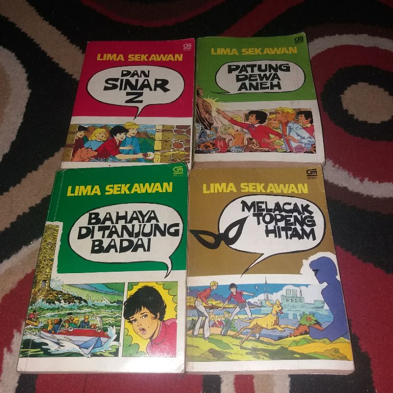 Lima Sekawan Novel Komik