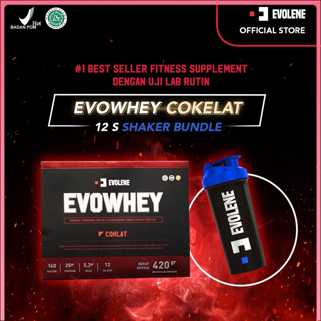 

Evolene Whey Protein Coklat 456gr 12 Sachet + Shaker Evolene Defisit Susu Samarinda SAMARINDA