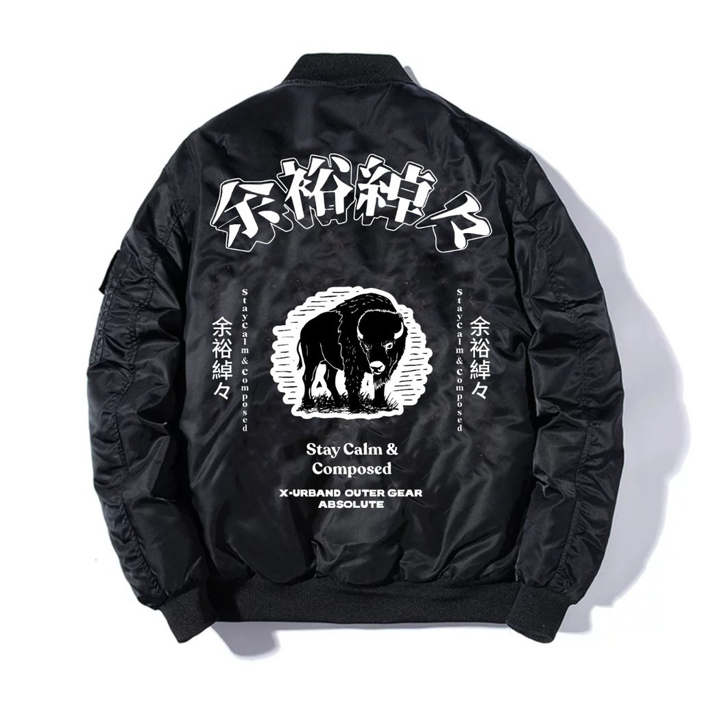Jaket Bomber Sukajan Byson Pria