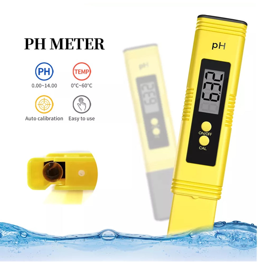 Alat Ukur Air Hidroponik/Aquarium - PH Meter Digital - PH Air Digital