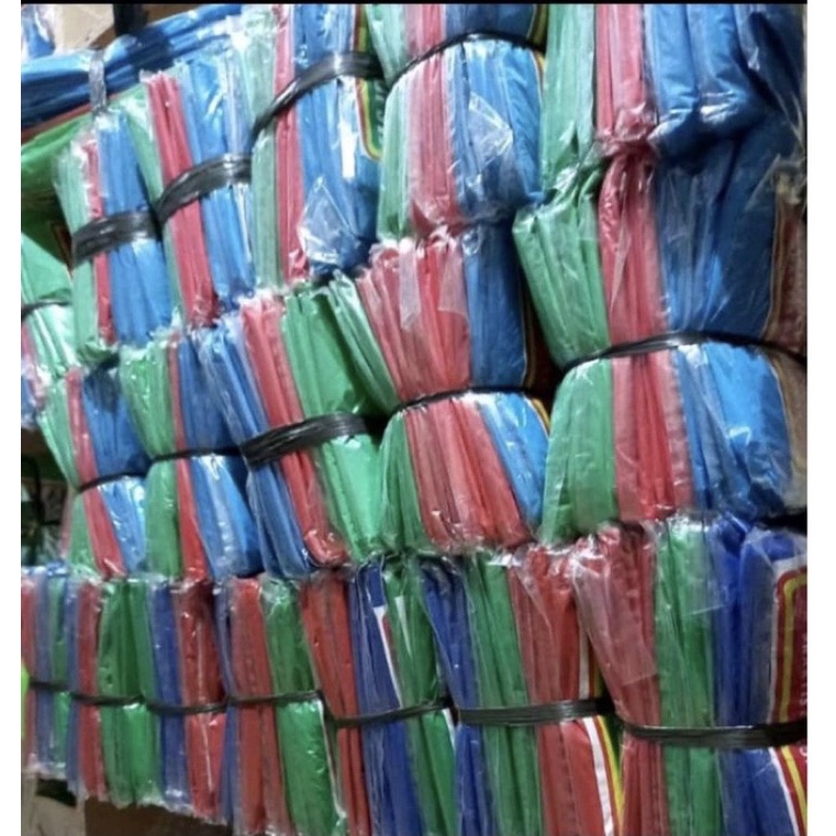 JAS HUJAN MANTOL MANTEL PLASTIK MURAH WARNA HDPE Lengan