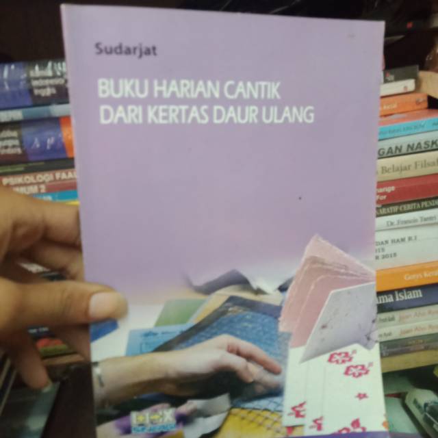 Buku Harian Cantik Dari Kertas Daur Ulang Shopee Indonesia