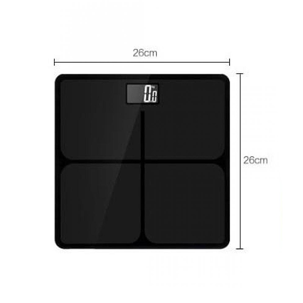 Body Scales Digital Timbangan Berat Badan Akurat Kaca LED Display Original