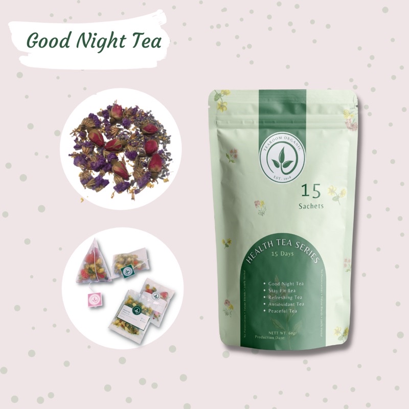 

HEALTH TEA SERIES / TISANE BLENDS / HERBAL TEA