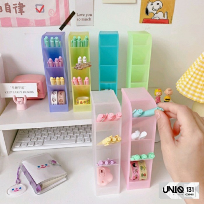 

Nikmati Kotak Tempat Alat Tulis Pensil Stand Organizer Meja / Tempat Kosmetik Berkualitas