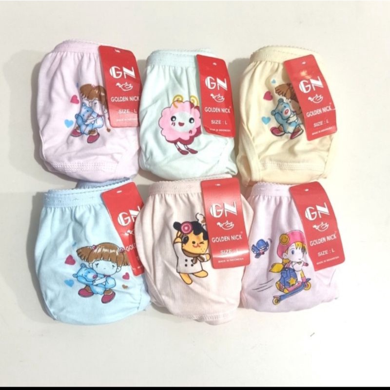 Celana Dalam anak perempuan Merek Golden Nick