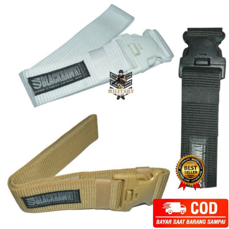 Kopel Blackhawk / Kopel Tactical / Ikat Pinggang / Sabuk Tactical / Sabuk Murah / Standar 120cm / Ju