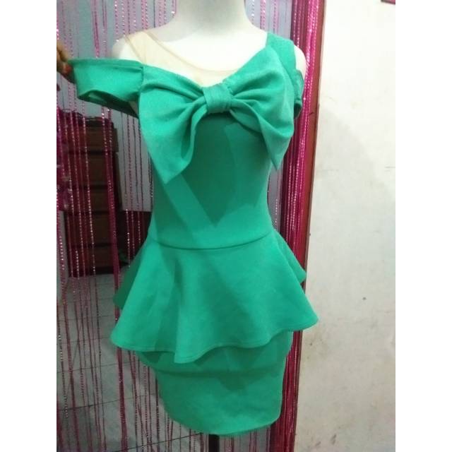 preloved dress malam mewah bodycon sabrina