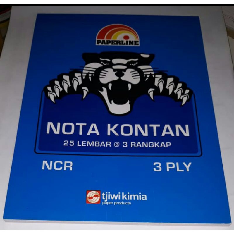 

Buku Nota Kontan Besar B3 NCR Paperline / Nota Kontan Besar 3 PLY