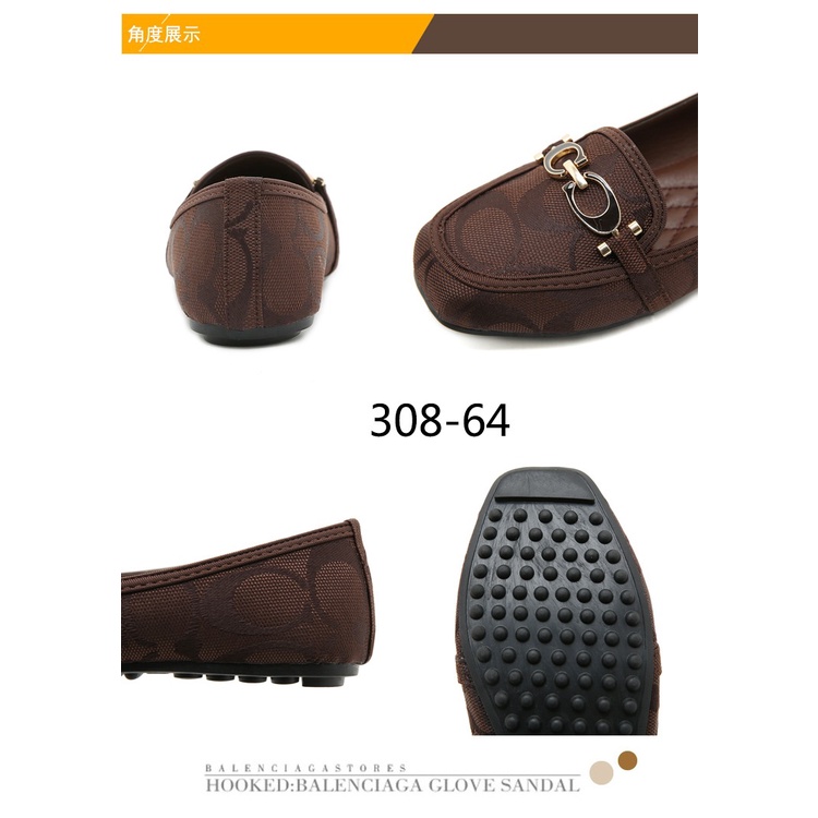 Coa Canvas Flat Shoes 308-64