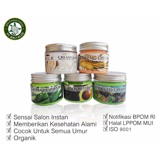 CREAMBATH BALI ALUS