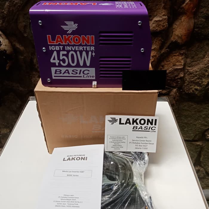 mesin las LAKONI IGBT inverter 450 W basic line