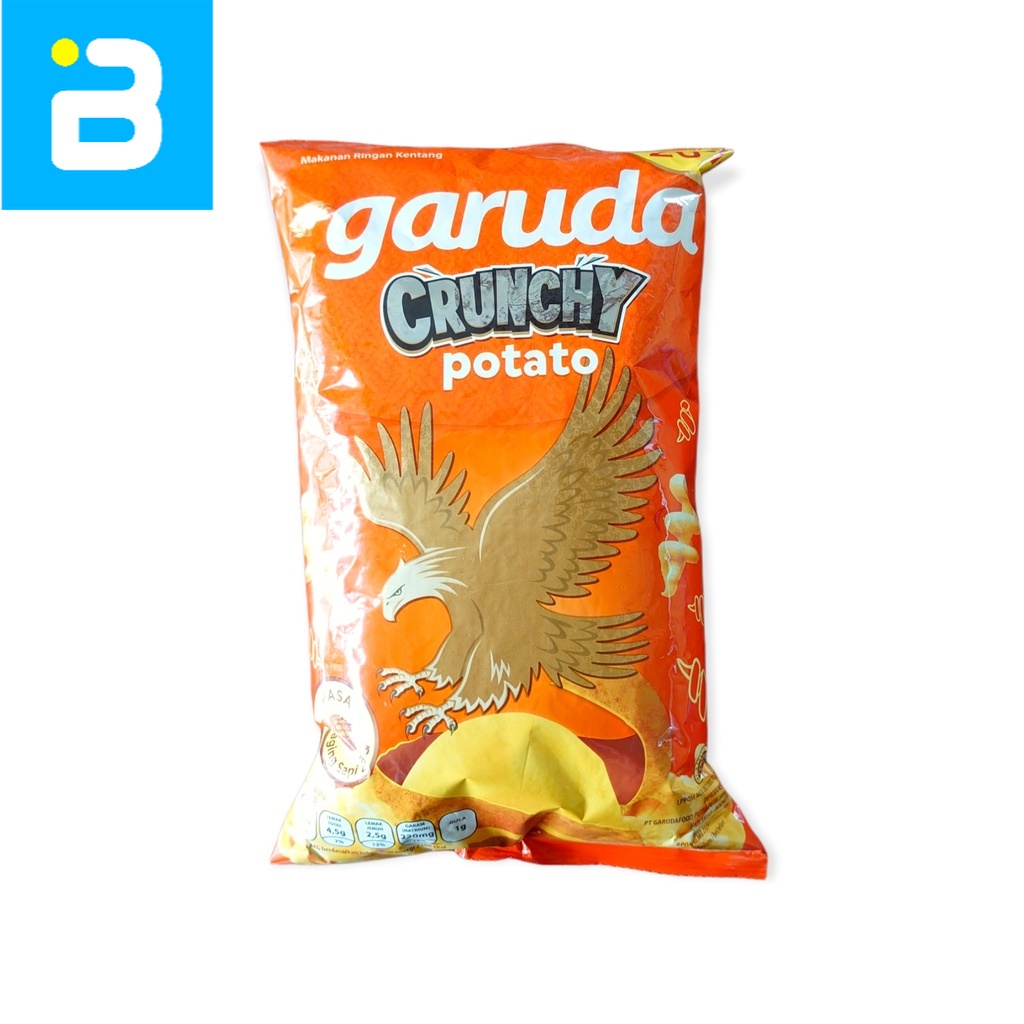 

Garuda Crunchy Potato Rasa Daging Sapi BBQ 50+10 G