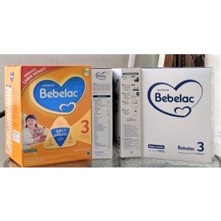 Bebelac  3 &amp; Bebelac 4 1000gr | 1kg rasa vanila dan madu exp 2024 Box Putih &amp; Orange