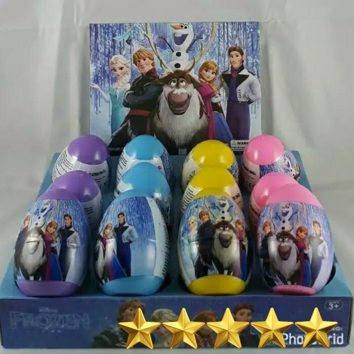 SUPRISE EGG joy MAINAN TELUR TELOR TSUM TSUM kuda pony frozen paw