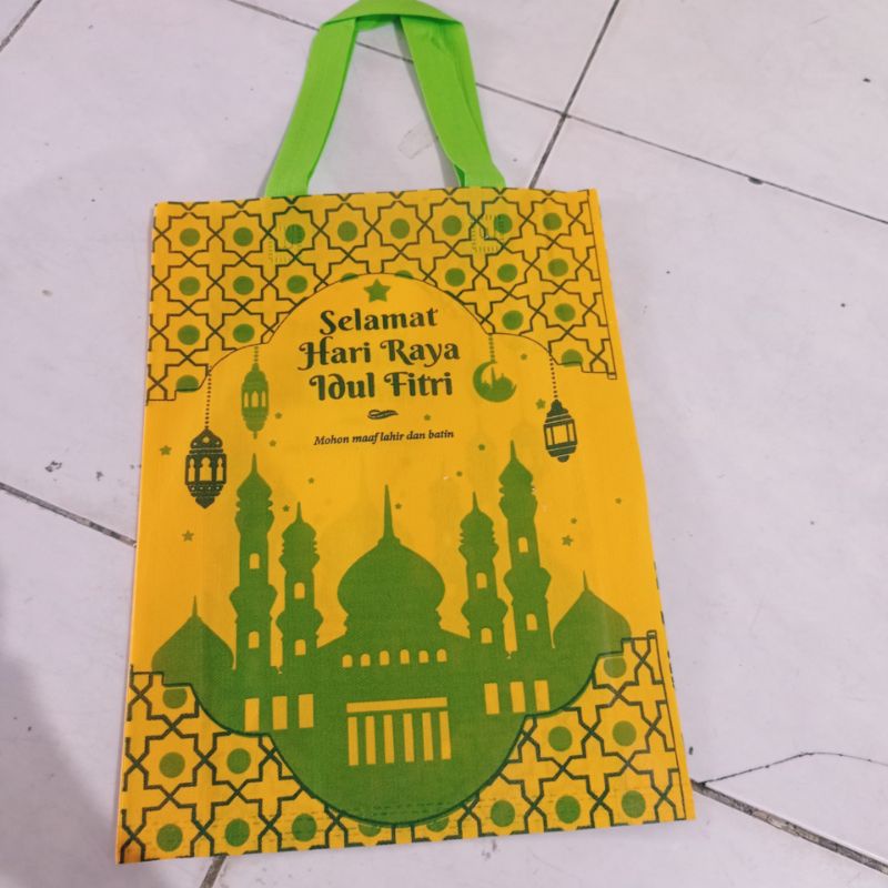 

Goodie Bag Handle Idul fitri 30x40x8