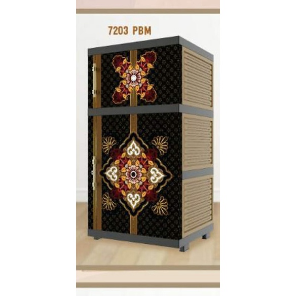 NAIBA NACASE SUSUN 3/4 - LEMARI PLASTIK NAIBA NACASE PANDORA