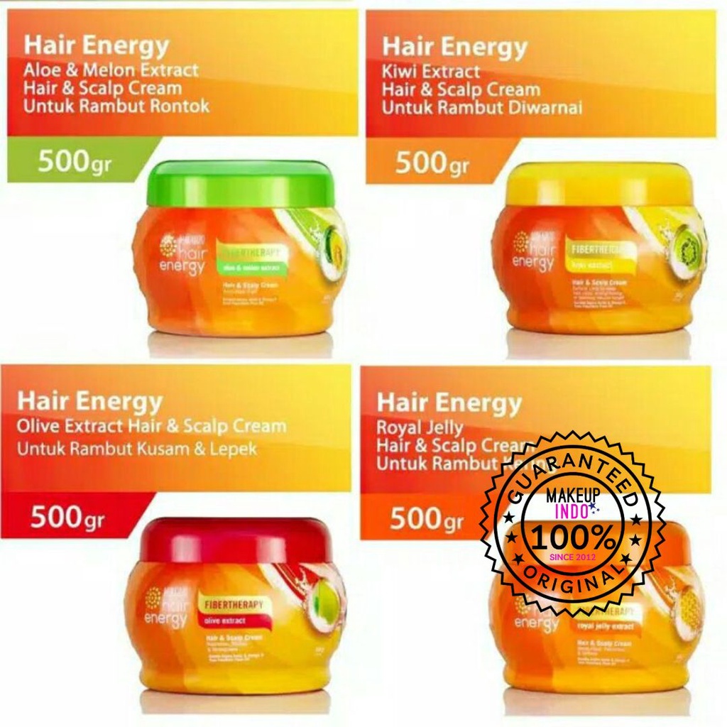 Makarizo Hair Energy Fibertherapy Hair &amp; Scalp Creambath