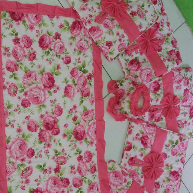 set tamu sarung bantal kursi