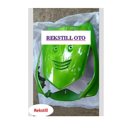 Tameng Depan Beat Karbu Hijau