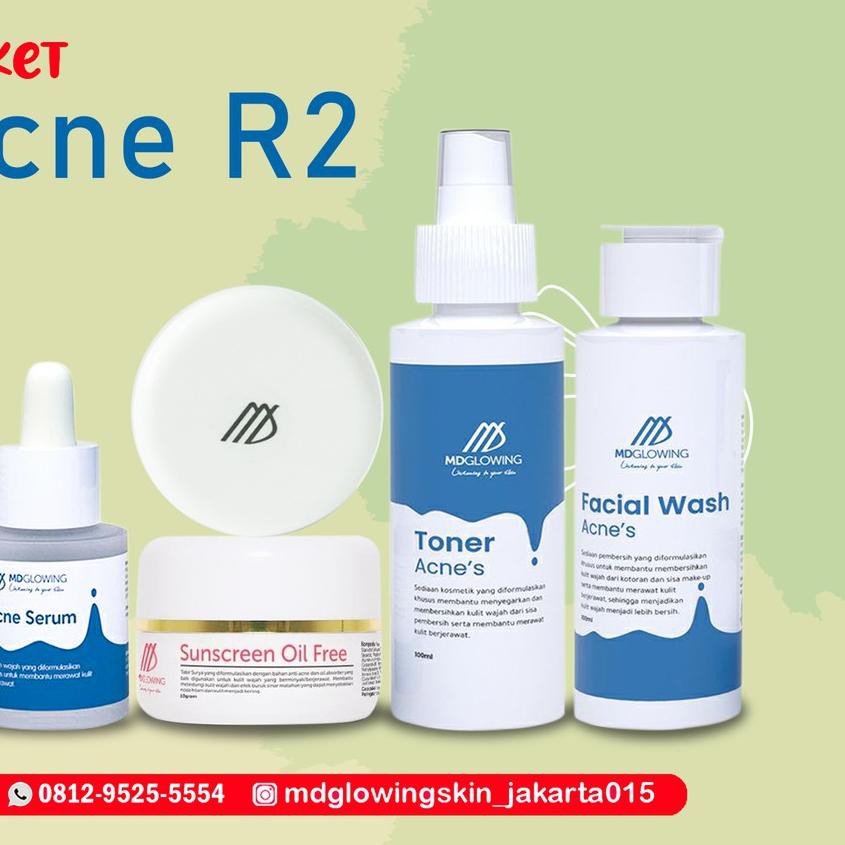 ➣ MDGLOWING Paket Acne R2 by MD GLOWING ☏