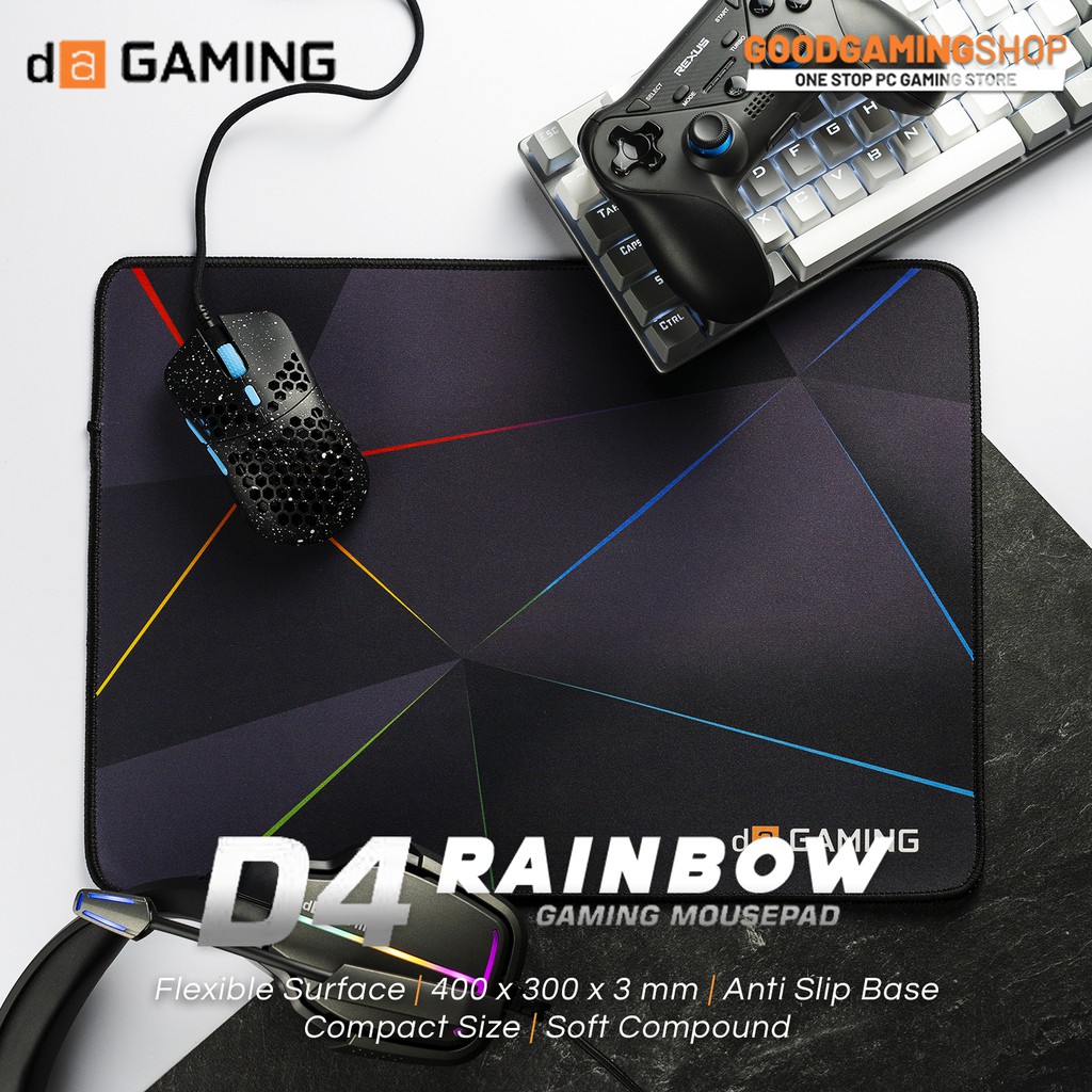 Digital Alliance D4 Rainbow - Gaming Mousepad