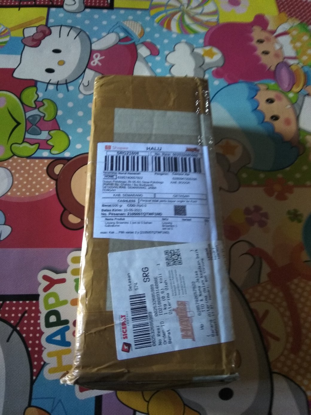 Loyang Brownies 1 Set Isi 5 Bahan Galvalume