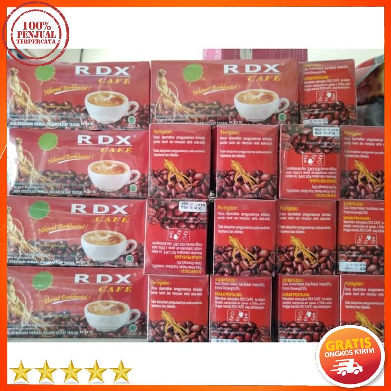 (COD / BAYAR DITEMPAT) RDX Cafe Radix Kopi Tongkat Ali ~ Berkhasiat
