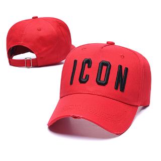 dsquared icon cap orange