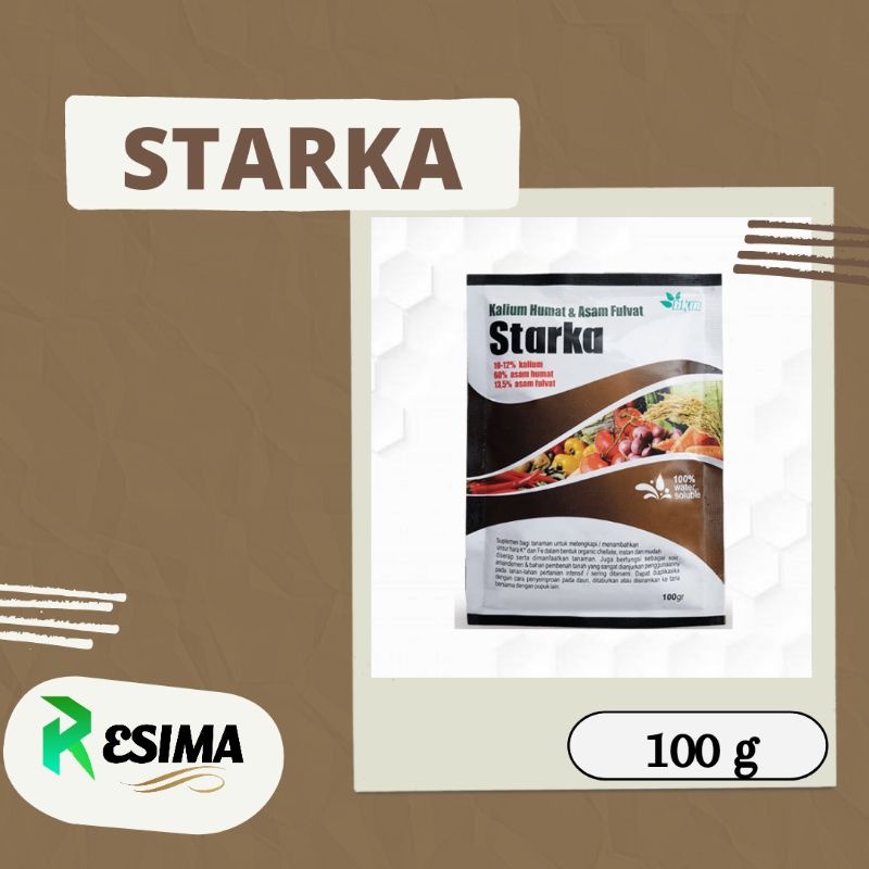 STARKA 100 g (kalium humat dan asam fulvat) pembenah tanah dan penyedia phospat