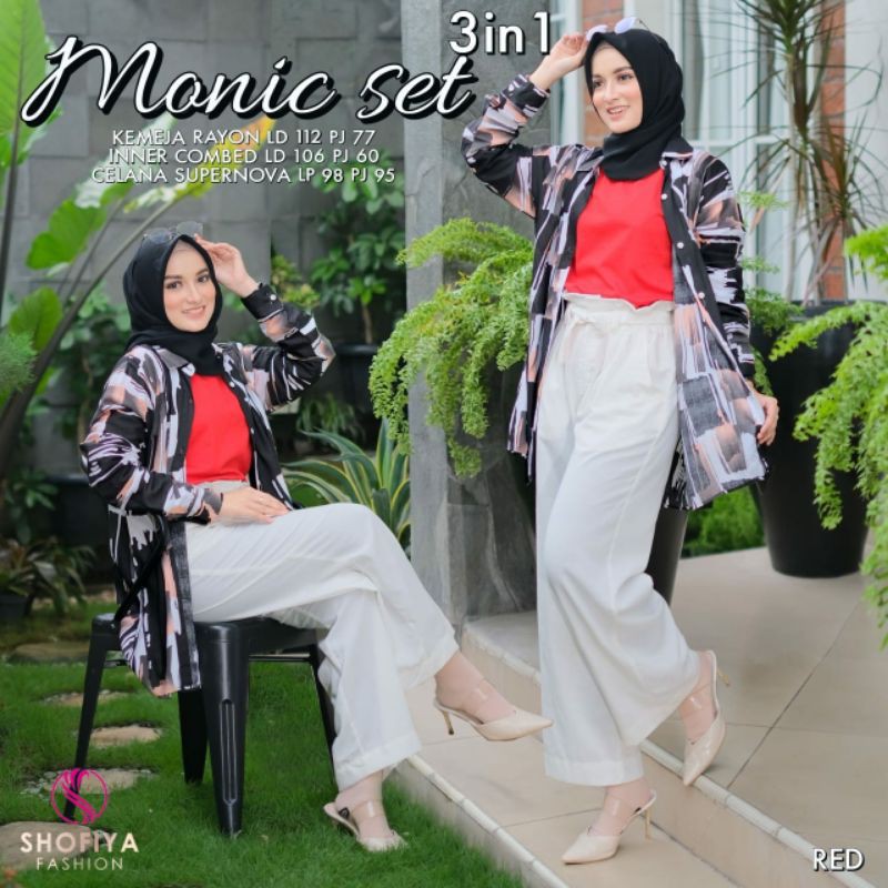 Monic Kejora Set 3in1