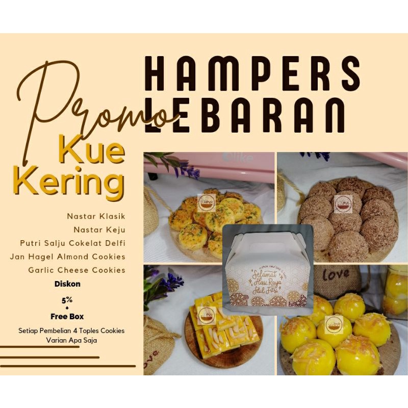 

Hampers Lebaran | Parcel Lebaran | Cookies Lebaran | Kue Kering