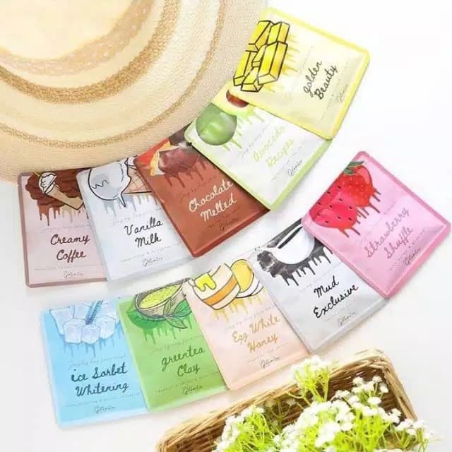 ❄️MATCHA❄️ MASKER ORGANIK BUBUK BY LEA GLORIA - LEA GLORIA 20G / MASKER LEA 20GR MASKER WAJAH