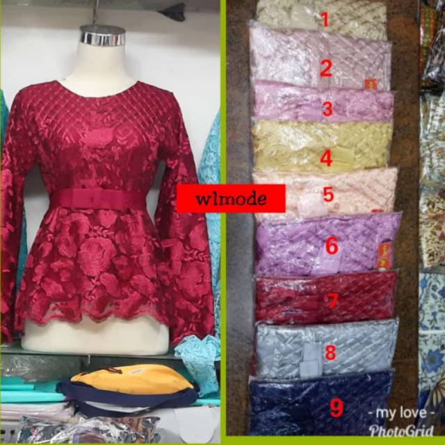 ATASAN CANTIKA/KEBAYA ARRABELLA/KEBAYAWISUDA