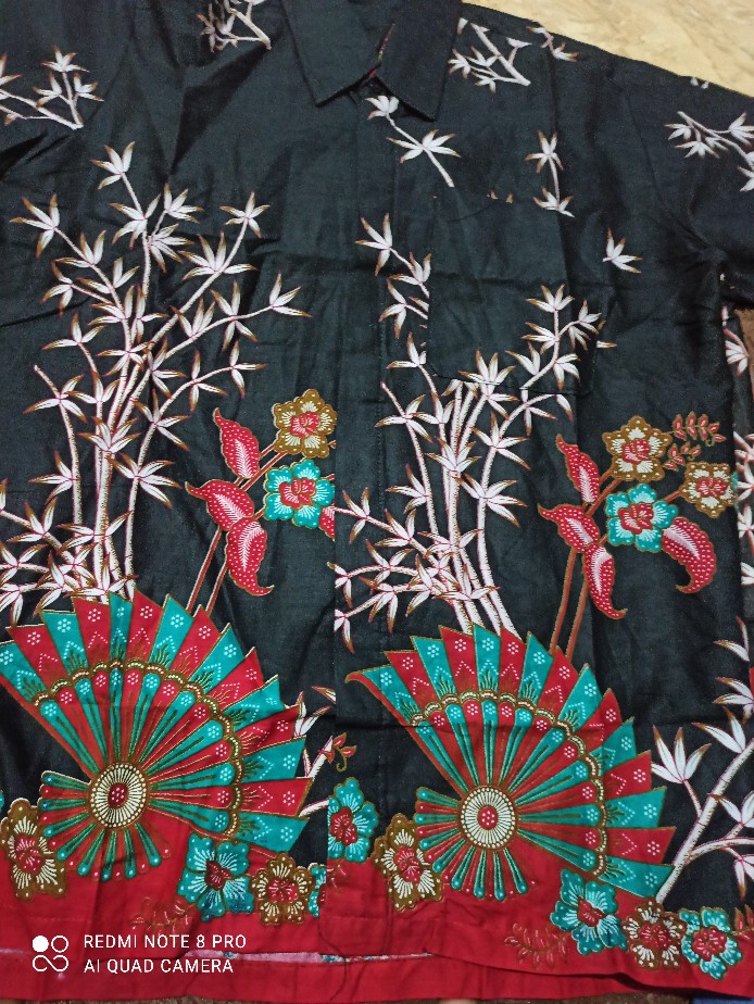 Harga Murah.. Baju Batik Pria Lengan Pendek Super Jumbo Big Size Besar Modern Murah Terlaris Terbaru