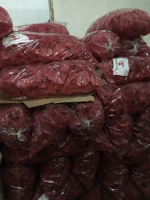 Kerupuk Merah Wayang / Krupuk Padang / Krupuk Merah Padang / kerupuk soto ( +- 3 kg )