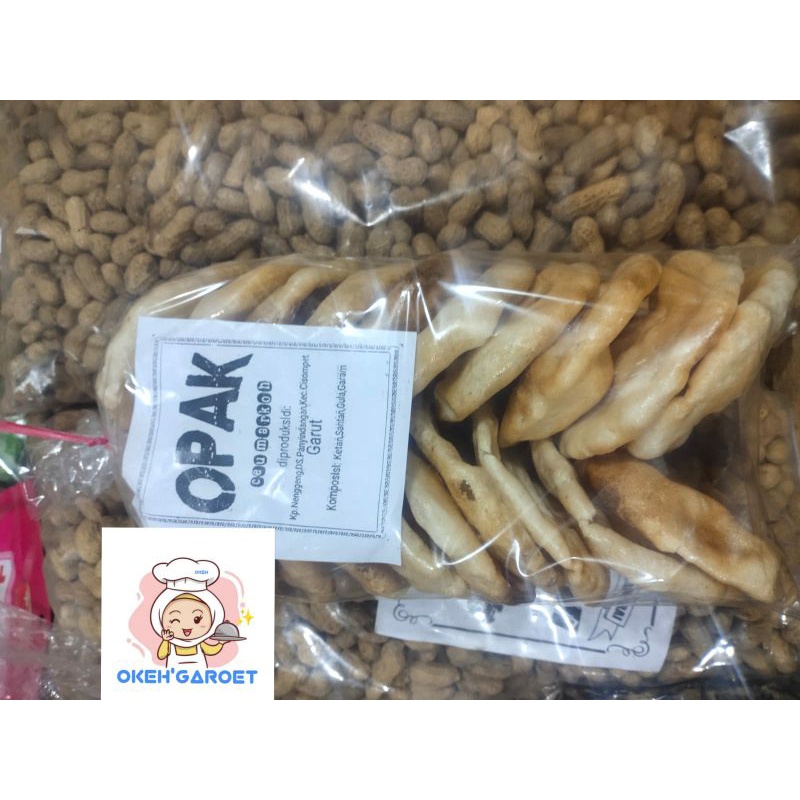 

opak ketan asli garut / krupuk opak oven besar renyah enak